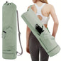 Large Yoga Mat Bag – 30-40L Capacity, Insulated Water Bottle Pocket, Waterproof Wet Pocket, Adjustable Shoulder Strap – Ideal for Fitness Enthusiasts