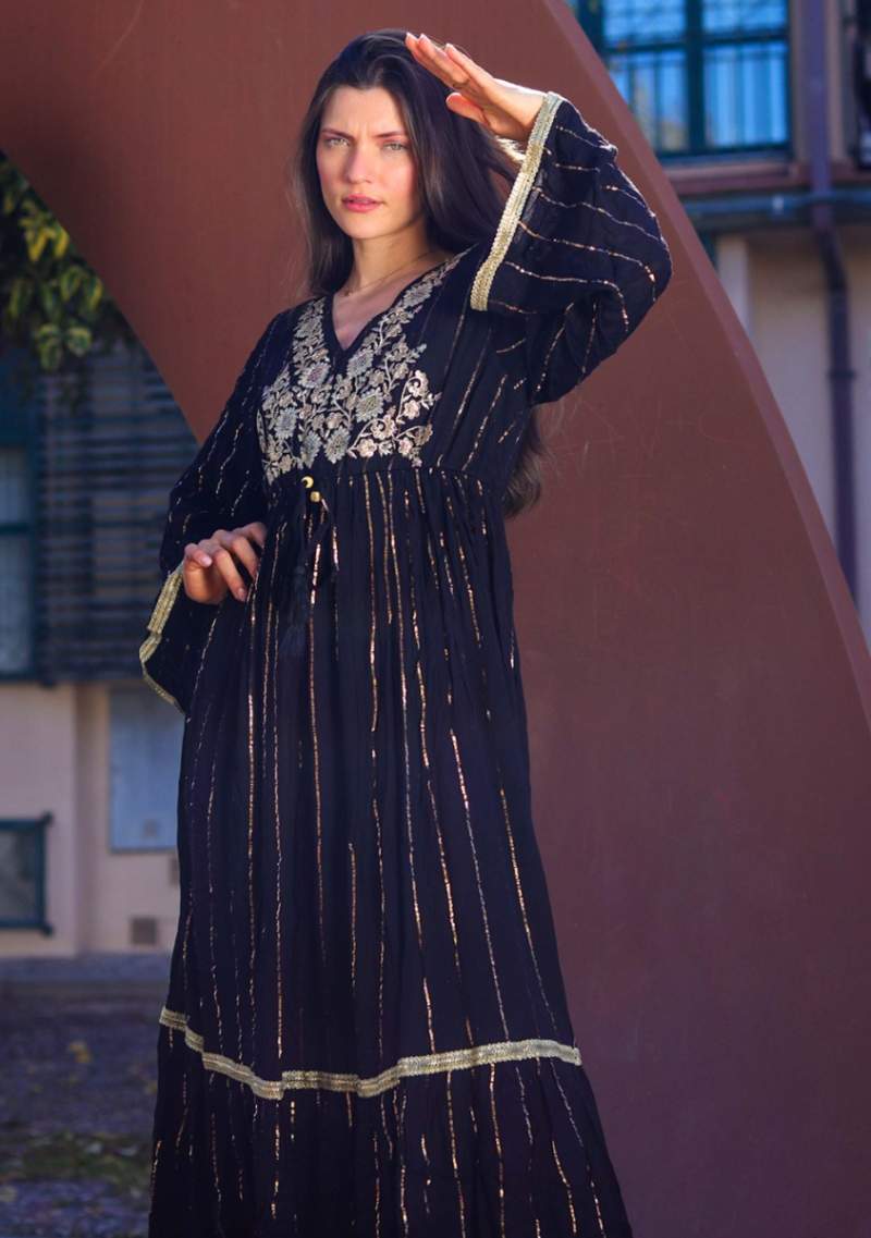 REHA LONG DRESS