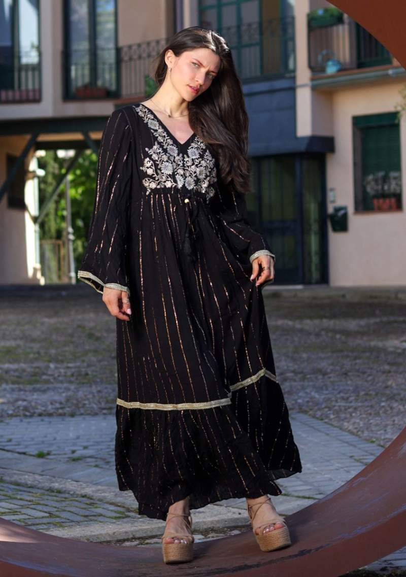 REHA LONG DRESS