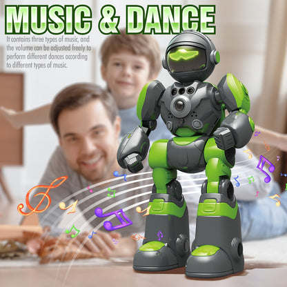 AI RC Robot with Voice Remote Control Intelligent Robot for Kids 3-8 gift