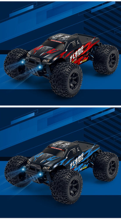 Fast RC Cars – 1:16 Scale, 40KM/H, 4X4 Monster Truck, Remote Control, Rechargeable – Ideal Xmas Gift