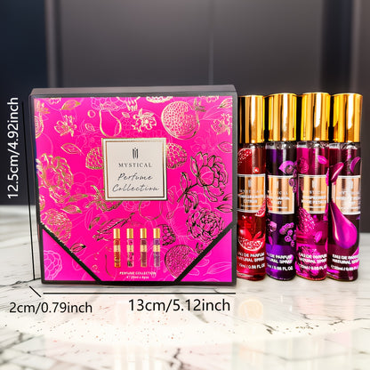 MYSTICAL Women's Fragrance Gift Set – Long-Lasting Fresh Fruit Scent, Ideal for Valentine's Day