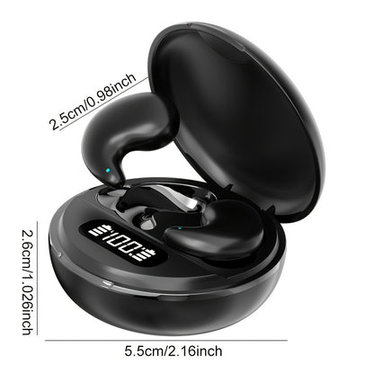 Ultra-Thin Sleep Headphones – Wireless, Noise Reduction, 5.3 Chip, LED Display, Perfect for Sleeping & Gaming