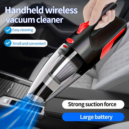 CascadeVac Handheld Car Vacuum – 4KPa Suction, 2000mAh Battery, 50dB Quiet, USB Charging – Portable & Efficient Cleaning