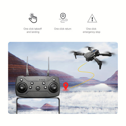 Foldable S101 Drone with Camera – Beginner-Friendly, Indoor/Outdoor – Ideal Halloween & Christmas Gift