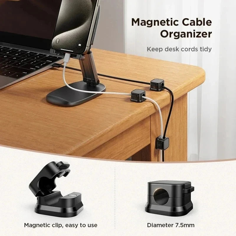 6 Pack Magnetic Cable Management Clips