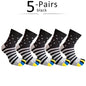 Colorful 5-Toe Socks for Men