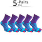 Colorful 5-Toe Socks for Men