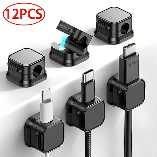 6 Pack Magnetic Cable Management Clips