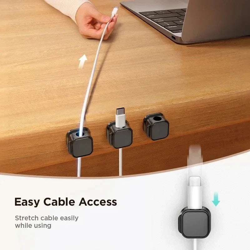 6 Pack Magnetic Cable Management Clips