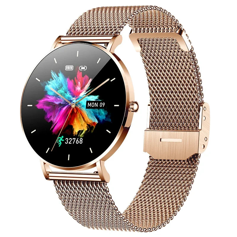 2024 New Xiaomi Mijia Smart Watch Women Thin HD Pixel Display Call Reminder Smartwatch Ladies Box Sports Digital Watches for Men