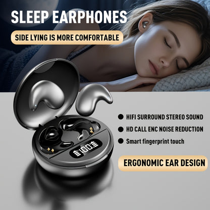 Ultra-Thin Sleep Headphones – Wireless, Noise Reduction, 5.3 Chip, LED Display, Perfect for Sleeping & Gaming